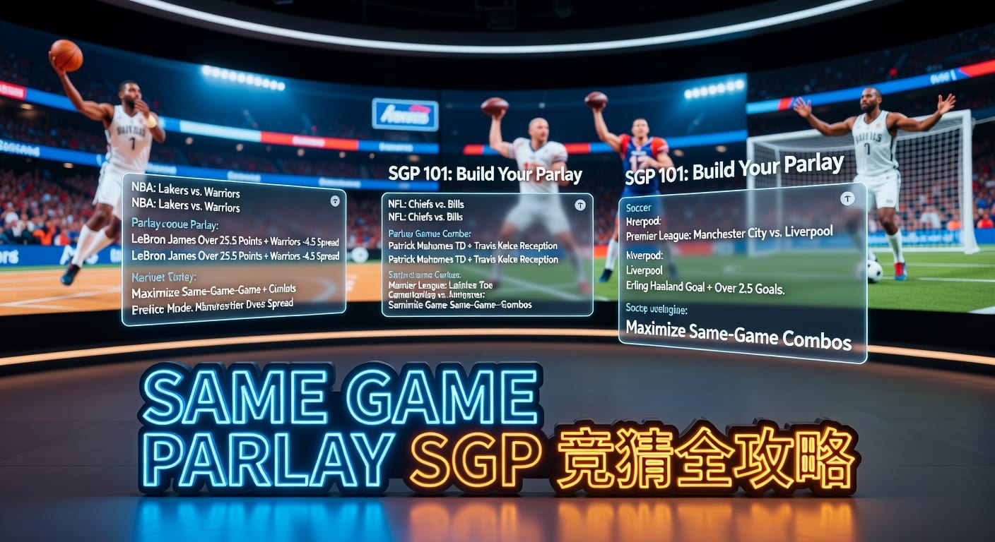 PP体育 SGP：Same Game Parlay 策略与技巧解析
