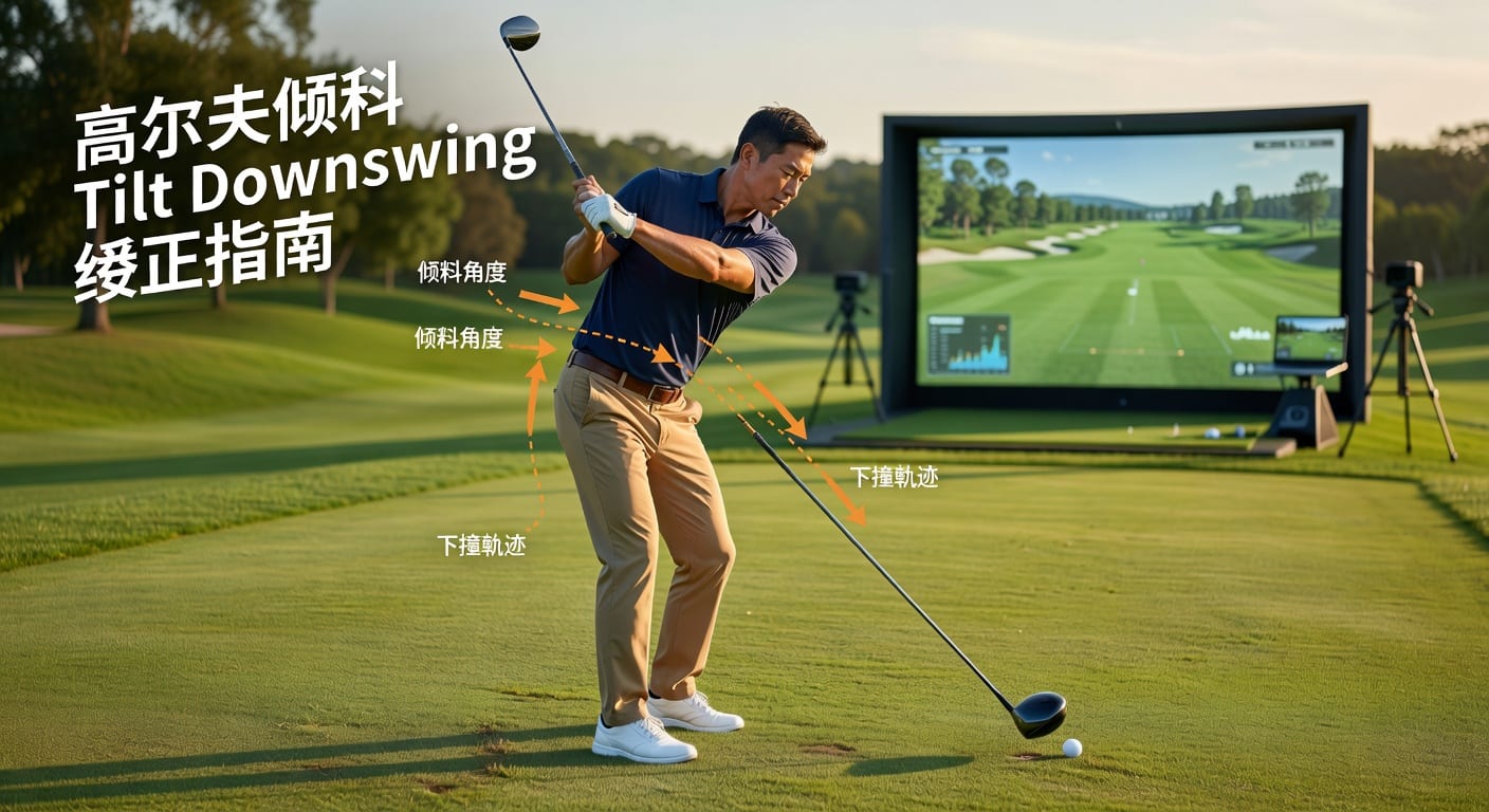 倾斜 tilt downswing 下杆倾角与实战观察