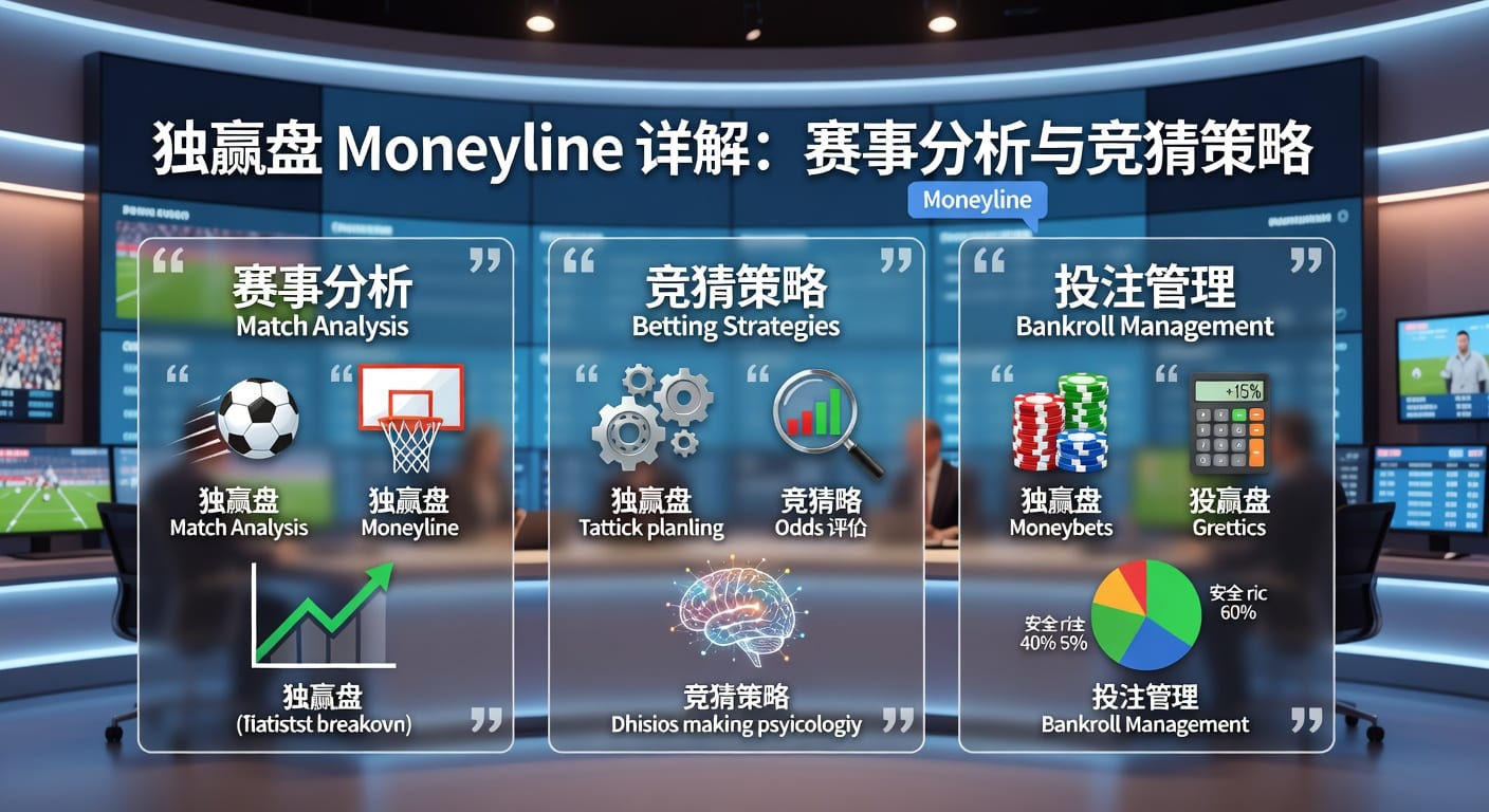 独赢盘 moneyline｜实战解读与投注技巧